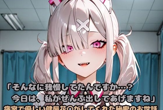 健屋花那が病室で甘く奉仕するにじさんじエロ同人誌【そんなに我慢してたんですか…？今日は、私がぜんぶ出してあげますね】の表紙画像
