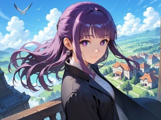 フェルンが快楽に溺れ体位を変えながら責められる葬送のフリーレンエロ同人誌【フェルンのエッチ三昧】の表紙画像