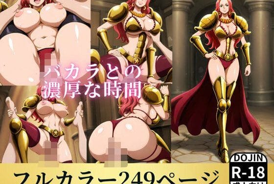 バカラが豊満ボディでねっとり責め抜く濃厚騎乗位ワンピースエロ同人誌【バカラとの濃厚な時間】の表紙画像