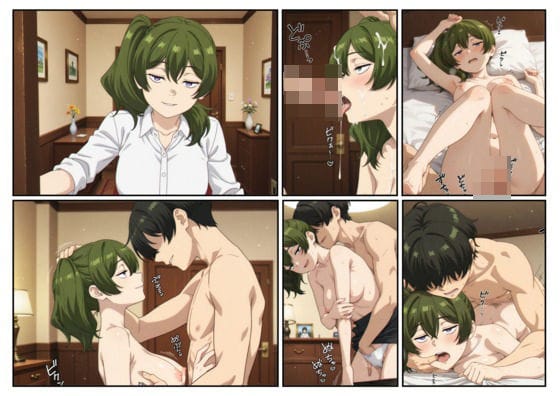 ユーベルが恋人プレイで淫らに甘え堕ちる葬送のフリーレンエロ同人誌【デリバリーユー〇ル（OLコス＆恋人プレイ）】の表紙画像