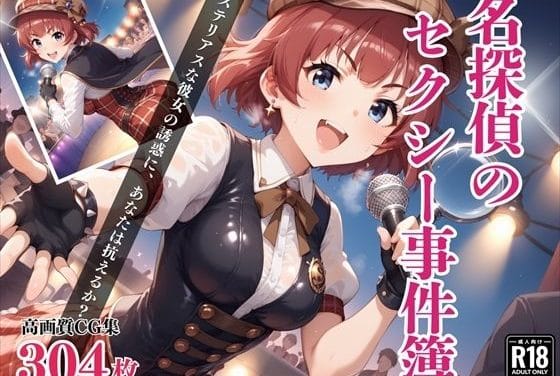 安斎都が名探偵コスで潮吹き＆中出しされるアイドルマスターエロ同人誌【「名探偵のセクシー事件簿」】の表紙画像