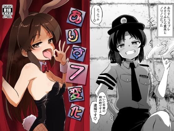 橘ありすがコスプレ姿で快楽に溺れるアイドルマスター シンデレラガールズエロ同人誌【ありす7変化】の表紙画像
