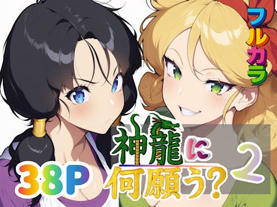 ビーデルが催眠洗脳で孕まされるドラゴンボールエロ同人誌【神龍に何願う？2】の表紙画像