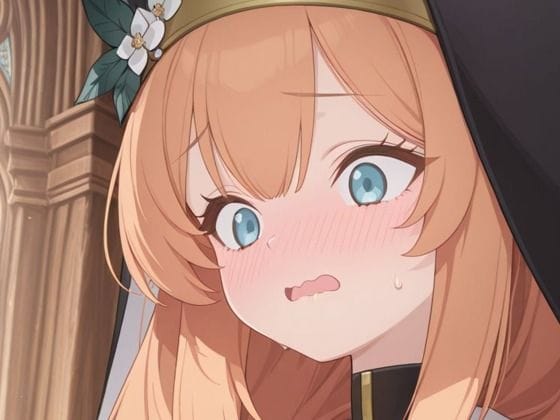 伊落マリーが聖堂でイラマチオごっくんと中出しに溺れるブルアカエロ同人誌【マリー】の表紙画像