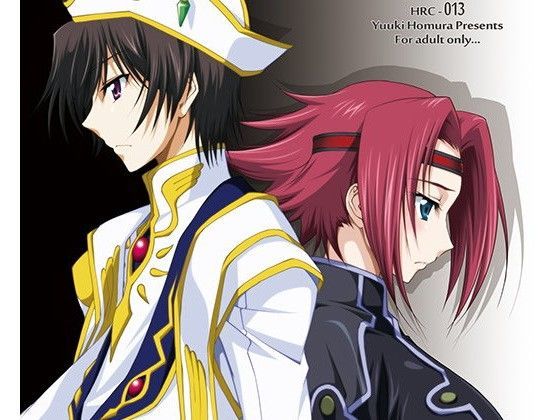 紅月カレンが初めての想いを確かめ合いルルーシュと切なく結ばれるコードギアスエロ同人誌【SENTIMENTAL KALLEN】の表紙画像