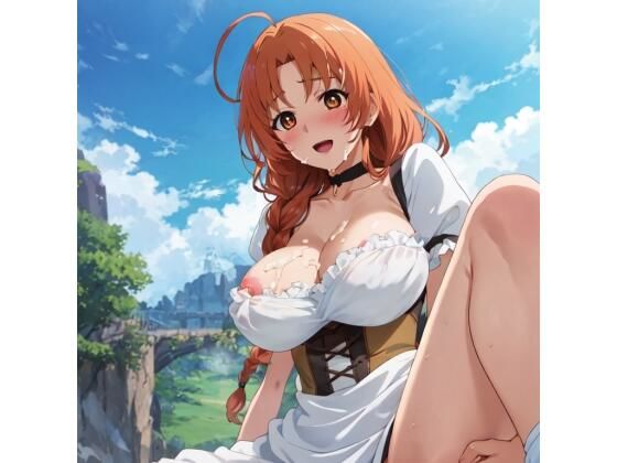 マリーカが触手と野外露出で中出しぶっかけされ甘く堕ちる解雇された暗黒兵士エロ同人誌【異世界で○リーカさんに甘えたい】の表紙画像