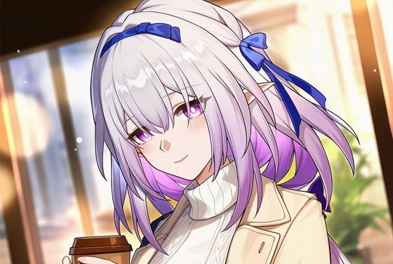 キャストリスがカフェデート後に処女を奪われる崩壊スターレイルエロ同人誌【死の聖女様とカフェデート後にえっち】の表紙画像