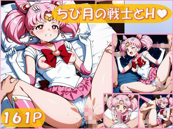 セーラーちびムーンえっち中出しセーラームーンエロ同人誌【ちび月の戦士とえっち【161枚】】】の表紙画像