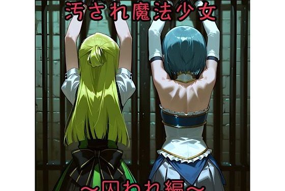 魔法少女たちが触手と異種姦で汚され囚われる魔法少女まどか☆マギカエロ同人誌【汚され魔法少女〜囚われ編〜】の表紙画像